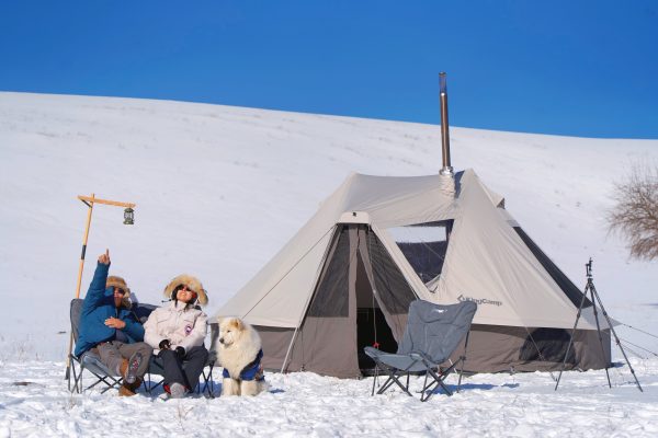 KingCamp Khan Villa 4-Season 4-6 Person Bell Tent