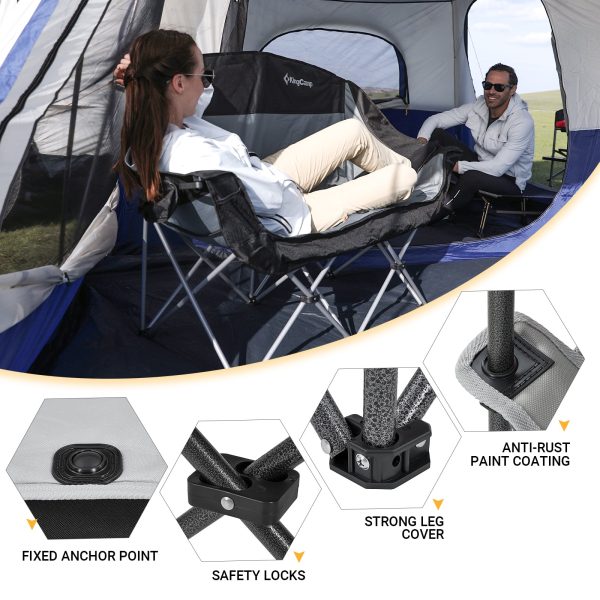 KingCamp CANNA C20 Loveseat Double Seat Chair