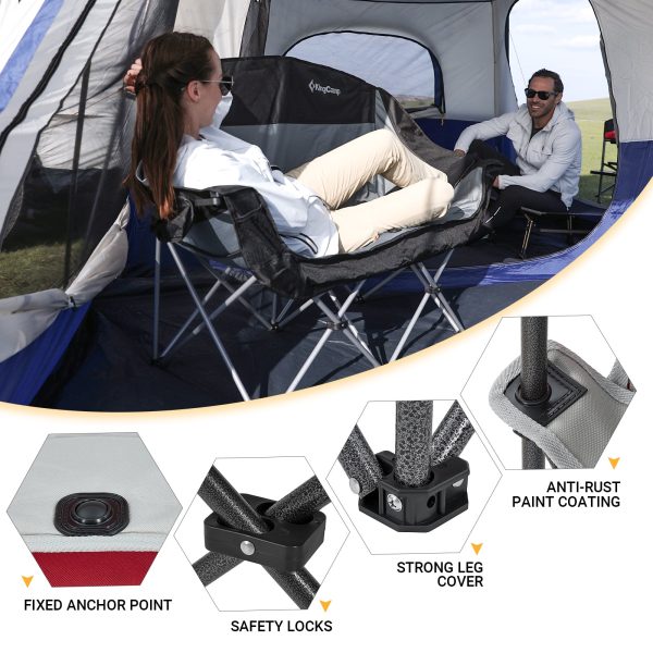 KingCamp CANNA C20 Loveseat Double Seat Chair